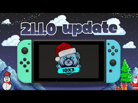 [21.1.0] Update Already Modded Nintendo Switch to FW 21.1.0 // Atmosphere 1.10.1 - Hekate 6.4.2