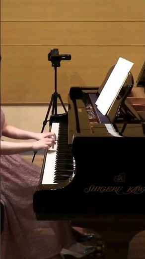 【ブルグミュラー】25の練習曲 18. 気がかり pf. 濵田 眞子 (Hamada Mako)