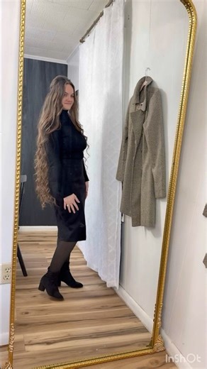 An All Black Outfit Styled With Different Winter Coats! 🖤 #modestfashion