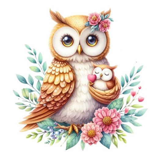 5x Owl Sticker Set, 5 Pieces, Mother's Day Gift, Mom is the Boss, Funny, Glasses, Tie, Car Stickers, 9 X 9 Cm, Vinyl - Etsy