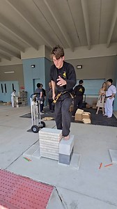 25K views · 243 reactions | Testing Stomping Power & Technique | Men’s Black Belt Heel Foot Stomp Concrete Breaking Challenge #karate #martialarts #taekwondo #kokoro #iska #ouss #poweebaby | Point Fighter Live | Facebook