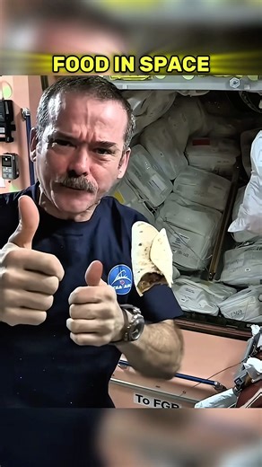 Food In Space / lunch On The ISS #space #nasa #iss