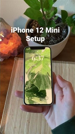 My minimal phone setup for Apple IPhone 12 mini📲 #apple #ios #iphonemini #shorts #iphone12 #iphone