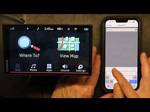 Learn using Smart-Link Send Contact or Google Addresses From Your Smartphone To Your Garmin GPS
