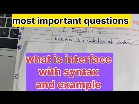 What is Interface in Java? | Complete Guide for Beginners