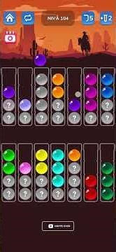 Ball sort puzzle 104 #ballsortpuzzle