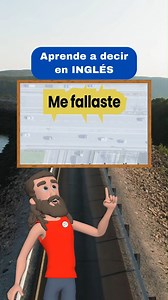 Me fallaste en inglés . . . . . . . . #inglésonline #inglesparatodos #fraseseningles #ingles #inglesbasico | Poder Inglés