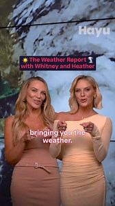 384K views · 1.2K reactions | It's Bad Weather bringing you the most iconic weather forecast ⛅ #RHOSLC | Hayu | Facebook