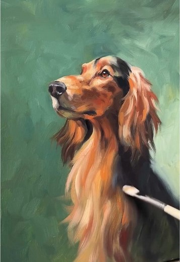 Creating Stunning Pet Portraits in Oil Painting