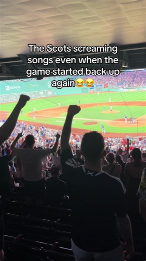 Scots Singing Loudly Even After Game Restart — Crowd Reaction
