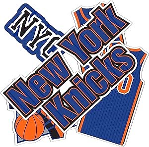 Desert Cactus New York Knicks Sticker NY NBA Officially Licensed Vinyl Decal Laptop Water Bottle Car Scrapbook 11x8.5 Sheet (City Edition 2023)