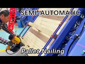 Experience the FASTEST Wood Pallet Assembly Process