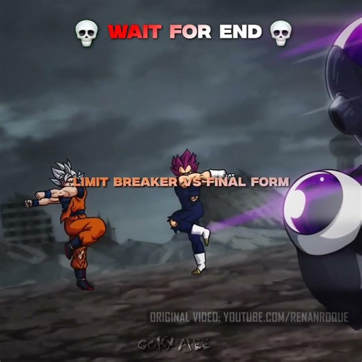 Divine Fusion vs Absolute Terror- Gogeta vs black frieza 💀📈 #shorts #goku