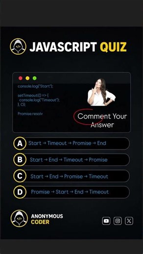🔥 JavaScript Quiz Questions That Will Test Your Skills! 🧠💻
