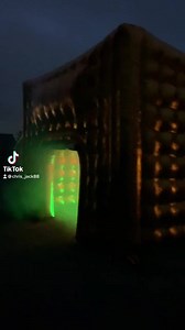 Hire a pop-up nightclub today! With our inflatable nightclub, you can set up a party space anywhere and keep the party going all night long. Drink, dance and celebrate with your friends and family - hire the inflatable nightclub and enjoy a truly unique party venue! Book online today at https://www.goodtimeinflatables.co.uk/category/adult-bouncy-castles/147/gold-nightclub-16x16ft | Good Time Inflatables Bouncy Castle & Hot Tub Hire