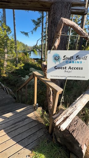 Just in time for winter- the new sauna and outdoor shower are up and running at South Swell Cabins in Ucluelet, BC! 🔥 Enjoy the short scenic walk along Spring Cove Trail and find yourself in the rainforest enjoying this peaceful outdoor spa. Side note: South Swell Cabins consists of 8 cabins that sleep up to 5 people, making it the perfect spot for a wedding, family getaway or friend retreat! Call us or visit www.tofinovr.com to book! | Tofino Vacation Rentals