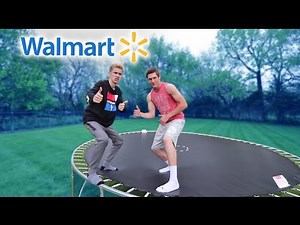 Walmart Trampoline Game of T.R.A.M.P Insane