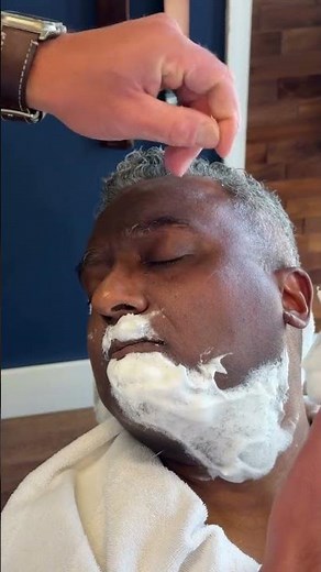 Master the Premium Straight Razor Shave Tutorial #barber #barbershop #lineup