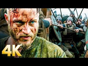 From Farmer to Legend | Vikings Season 1 Epic Battles & Raids |⚡ 4K