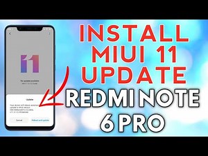 [OFFICIAL] Install MIUI 11 Stable Update on Redmi Note 6 Pro | Miui 11.0.1.0 Global Stable Update