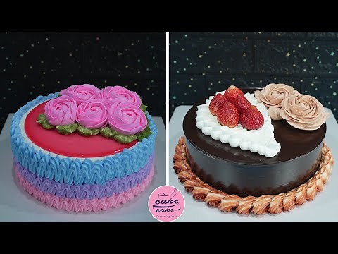 Border Cake Decoration Includes 3 Colors Pink, Purple and Blue For Birthday Cake