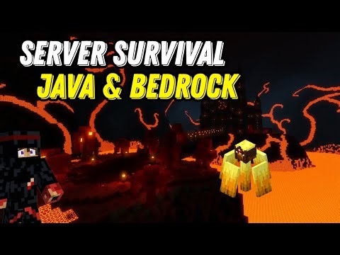 PELEAMOS CONTRA UN JEFE NVL 45!!!💀 (Java & Bedrock) UNETE!! 🤠