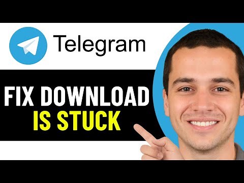 HOW TO FIX TELEGRAM DOWNLOAD STUCK 2026! (EASY FIX!)