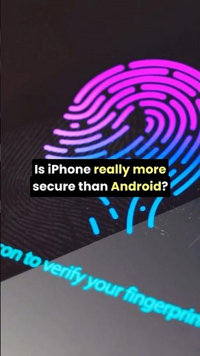 Is Your iPhone Really Safer Than Android? The Surprising Security Comparison! #iphone #android