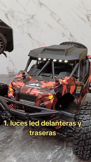Increíble Carro a Control Remoto Todo Terreno Modelo W105 en Guatemala