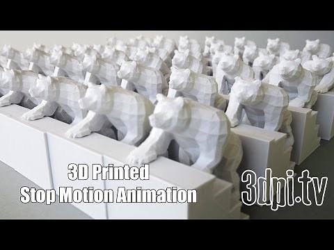 3D Printed Stop Motion Animation