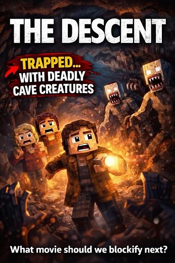 The Descent in 60 Seconds | Blockified Movie Recap #thedescent #horror #blockified