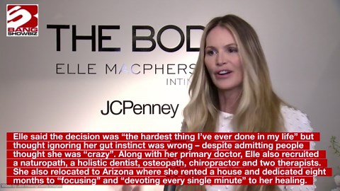 Elle Macpherson endured a secret cancer battle she says was a “shock”