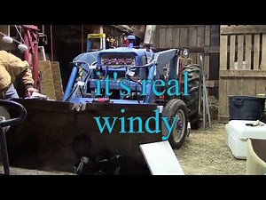 Install Hydraulic Cylinder on Ford 3000 Tractor