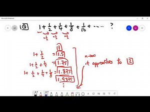 Calculus: Introduction to infinite series