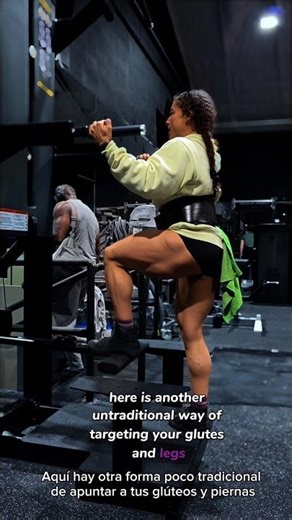 another untraditional exercise. Glute and Legs version. assisted pull up machine #shreddedgains