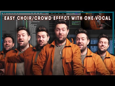 How to Create a CROWD/CHOIR Sound using ONE VOCAL