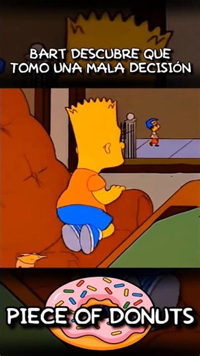 Bart discovers he made a bad decision 😱🤣