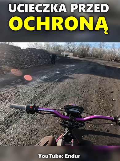 JAK (nie) UCIEKAĆ PRZED OCHRONĄ #dc#dlaciebie#fyp#surron#bike#fail#policja#ochrona#ucieczka