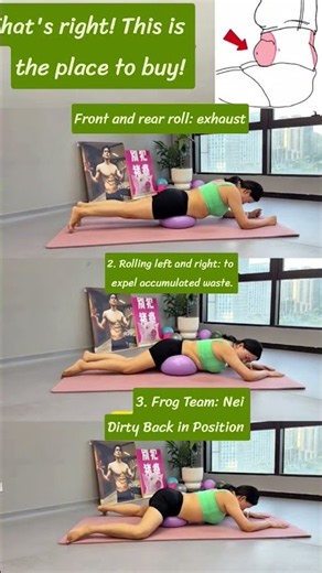 3 Simple Yoga Ball Moves to Target Belly & Waist