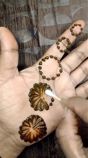 💞Easy hack mehndi 🌿design | Easy & Simple trick mehndi design | #viral #shorts #mehndi #hack
