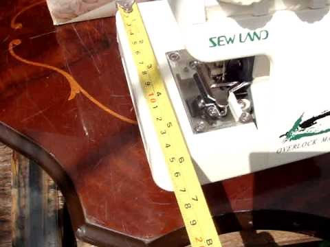 Sewland Overlock Sewing Machine overlocker / over lock sewing machine See Video