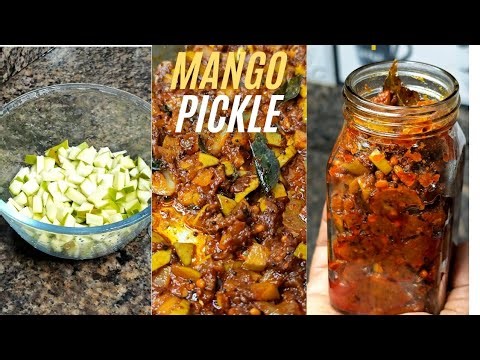How to Make Authentic Indian Mango Pickle (Aam Ka Achar)|மாங்காய் ஊறுகாய் ரெசிபி