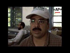 Field hospital struggles to cope with flood victims