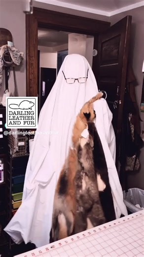 Happy Halloween! Don’t be afraid of sewing fur! I’ll teach you how! Check out my full video tutorials on YouTube and patterns for sale on my website! | Darling Leather And Fur