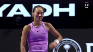 MATCH POINT: Zheng Qinwen seals WTA Finals final berth in tournament debut
