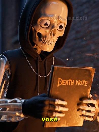 E se você encontrasse um Death Note? 📓💀 #deathnote #anime #curiosidades #foryou #viral #fyp