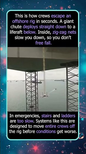Offshore Workers Escape Oil Rigs in Emergencies