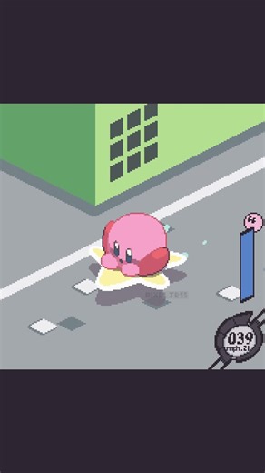 City Trial en Kirby Air Ride: Nostalgia y Pixel Art