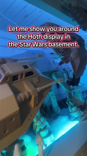 Have a look around the Hoth base in our Star Wars basement!