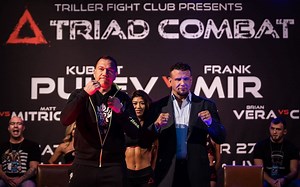 What are the rules for the Triller Triad Combat event?